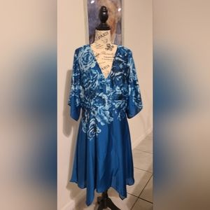 NWOT White House Black Market Size 14 midi dress